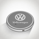 Volkswagen LED Car Logo Coaster 2pcs