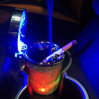 Car Fitg LED Disco Car Ashtray