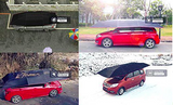 Four-season Automatic Car Tent Cover Carport Folded