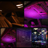 Colorful Car Interior Dynamic Starry Sky Projector Light - Super Version