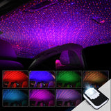 Colorful Car Interior Dynamic Starry Sky Projector Light - Super Version