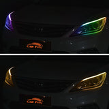 CarFitg™ Million Color Remote Control RF Daytime Running Lights 1 Pair