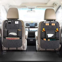 Car Fitg Seat Back Organizer Storage Bag with 6 Pockets