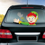 Car Wiper Christmas Decal Stickers