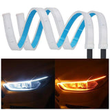 Promotion Today！！！Flexible DRL LED Night & Daytime Running Light Strip