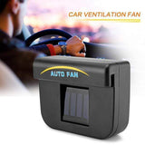 Car solar heat exhaust fan